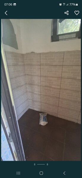 Amenajari spatii vopsit glet faianta.